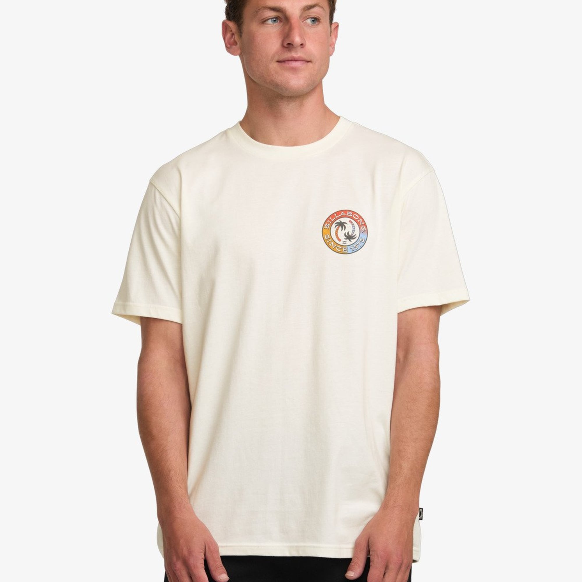 Billabong Tropical Pets Premium Ss Erkek Beyaz Tişört