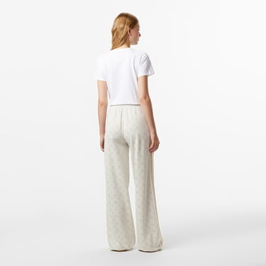  Guess Peony Palazzo Fit Kadın Beyaz Eşofman Altı