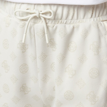  Guess Peony Palazzo Fit Kadın Beyaz Eşofman Altı