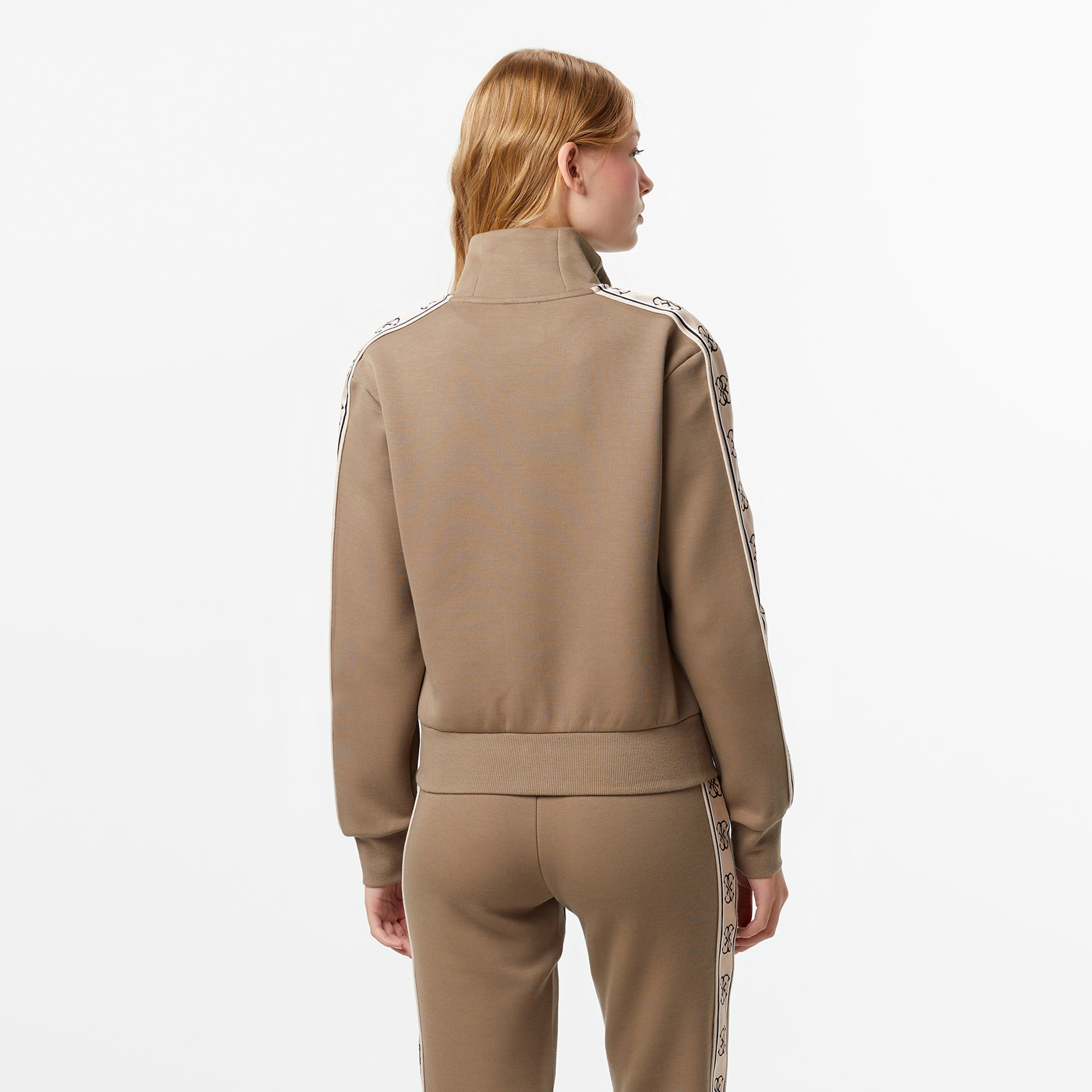 Guess Britney Kadın Kahverengi Sweatshirt