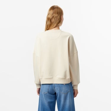  Guess Rachele Kadın Krem Sweatshirt