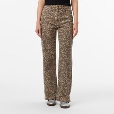  Guess Mirage Relaxed Fit Kadın Renkli Pantolon