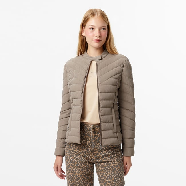  Guess New Vona Kadın Kahverengi Ceket