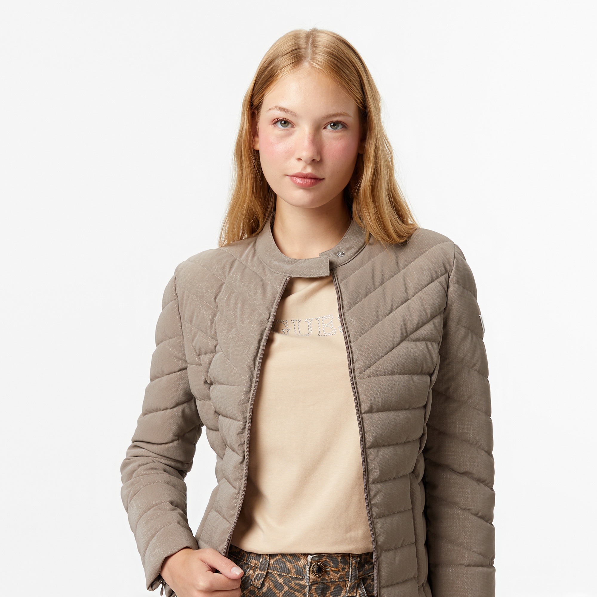 Guess New Vona Kadın Kahverengi Ceket