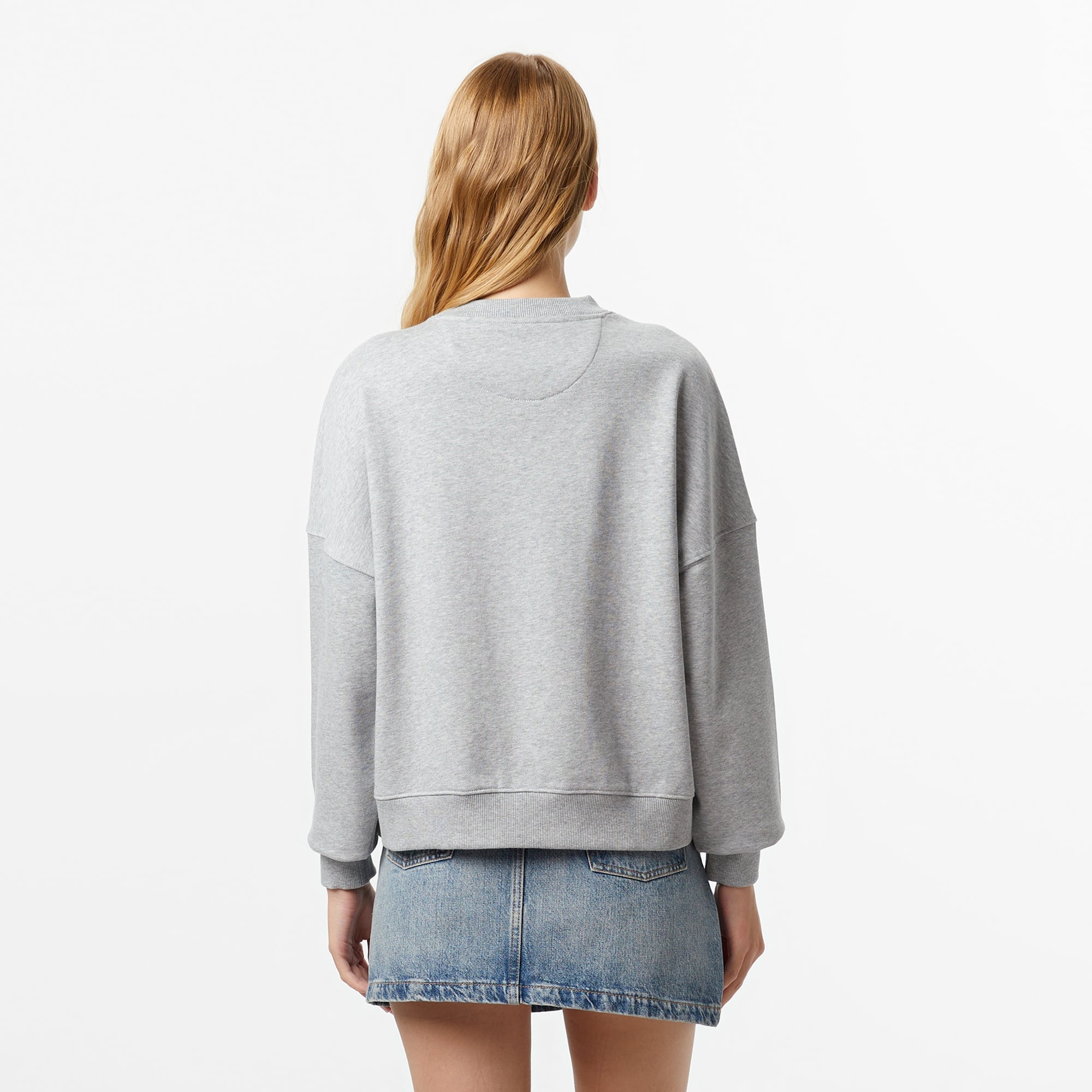 Guess Rachele Kadın Gri Sweatshirt