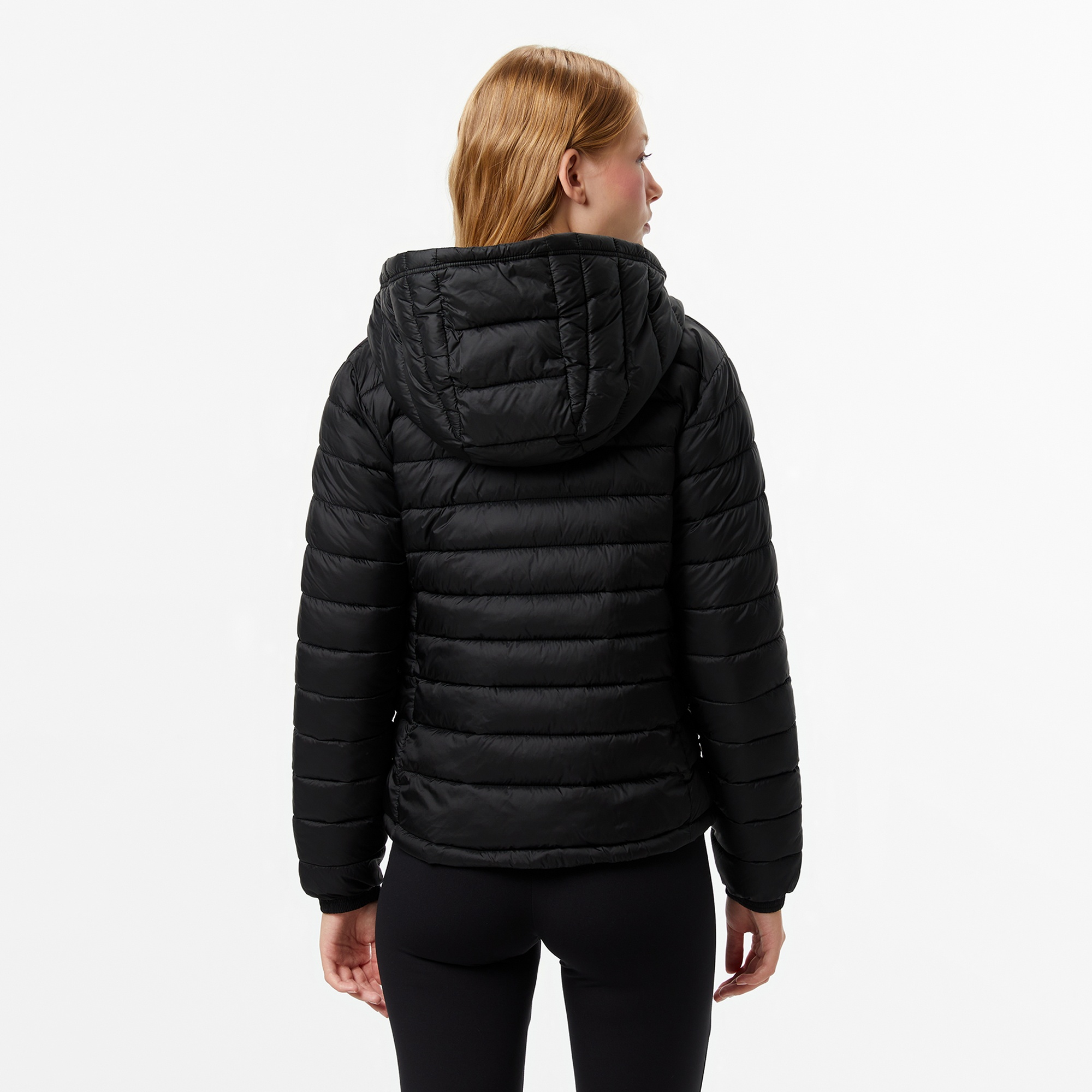 Guess Hooded Kadın Siyah Mont