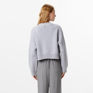  Boss Finevra Kadın Gümüş Triko