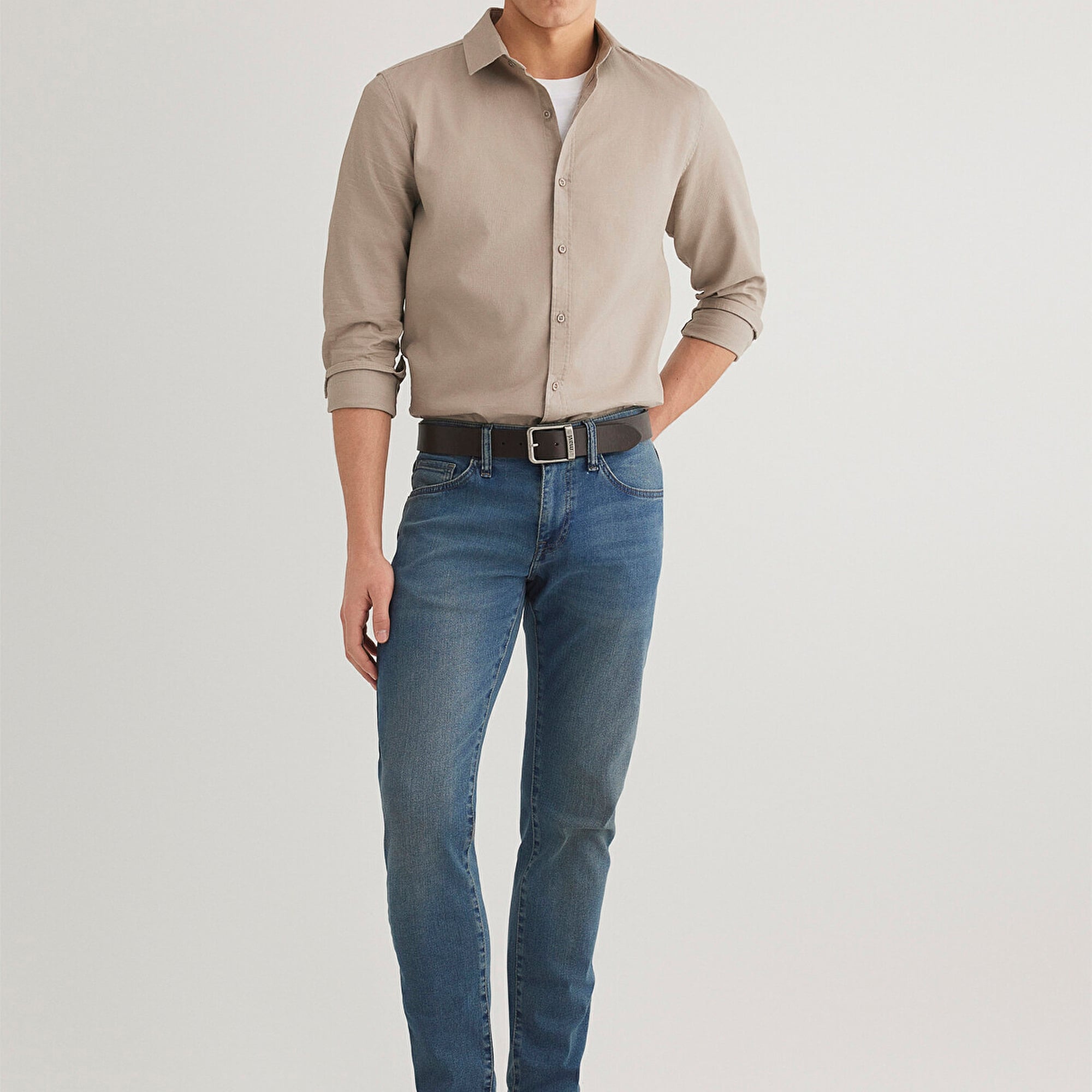 Mavi Jake Gölgeli İndigo Mavisi Jean Pantolon 8842222407