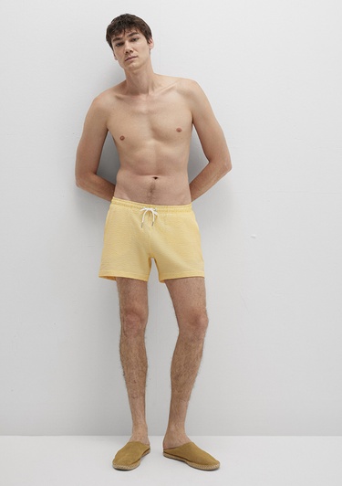  Mavi Sarı Deniz Şortu 0912104-26838