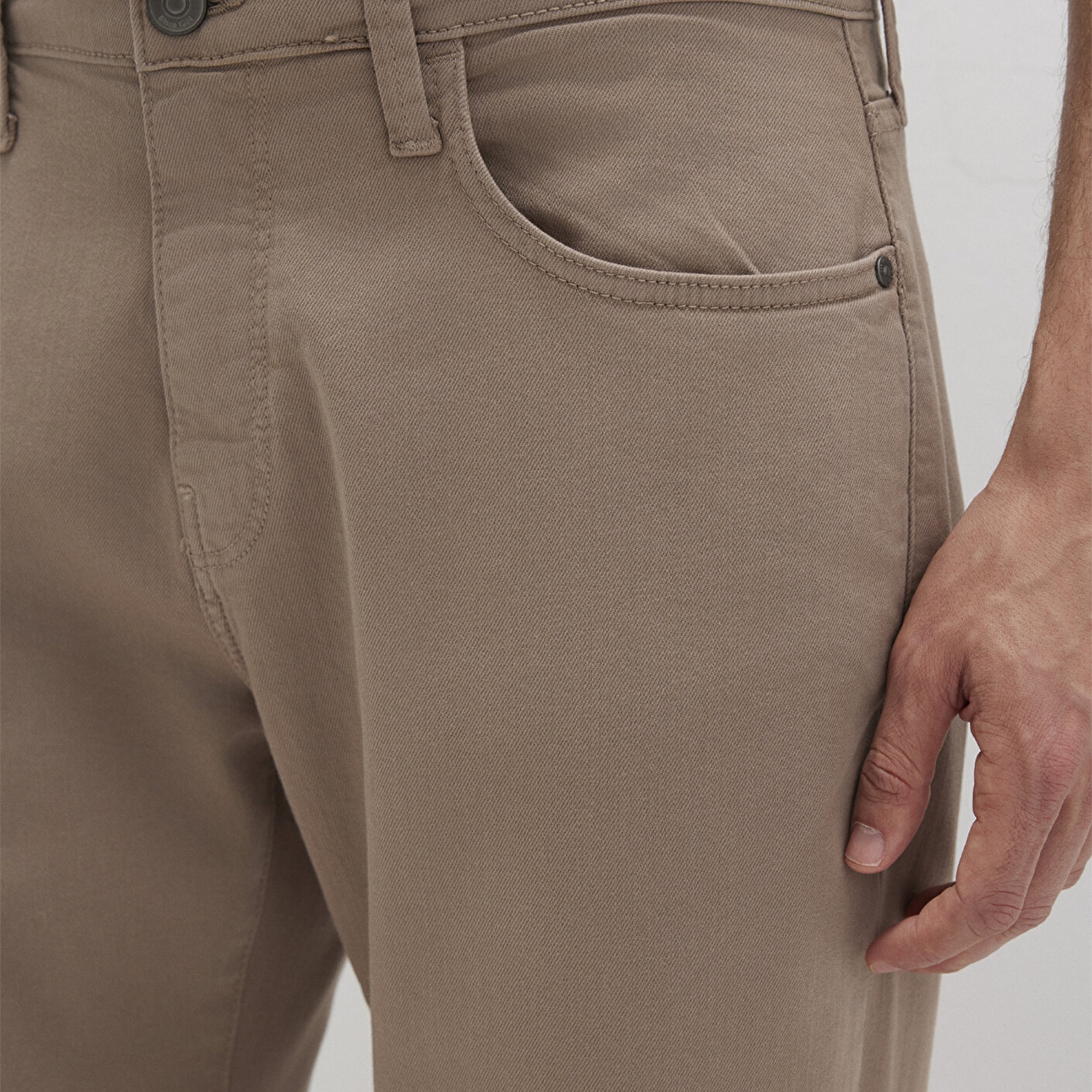 Mavi Lisbon Kahverengi Denim Gabardin Pantolon 0010039-90681