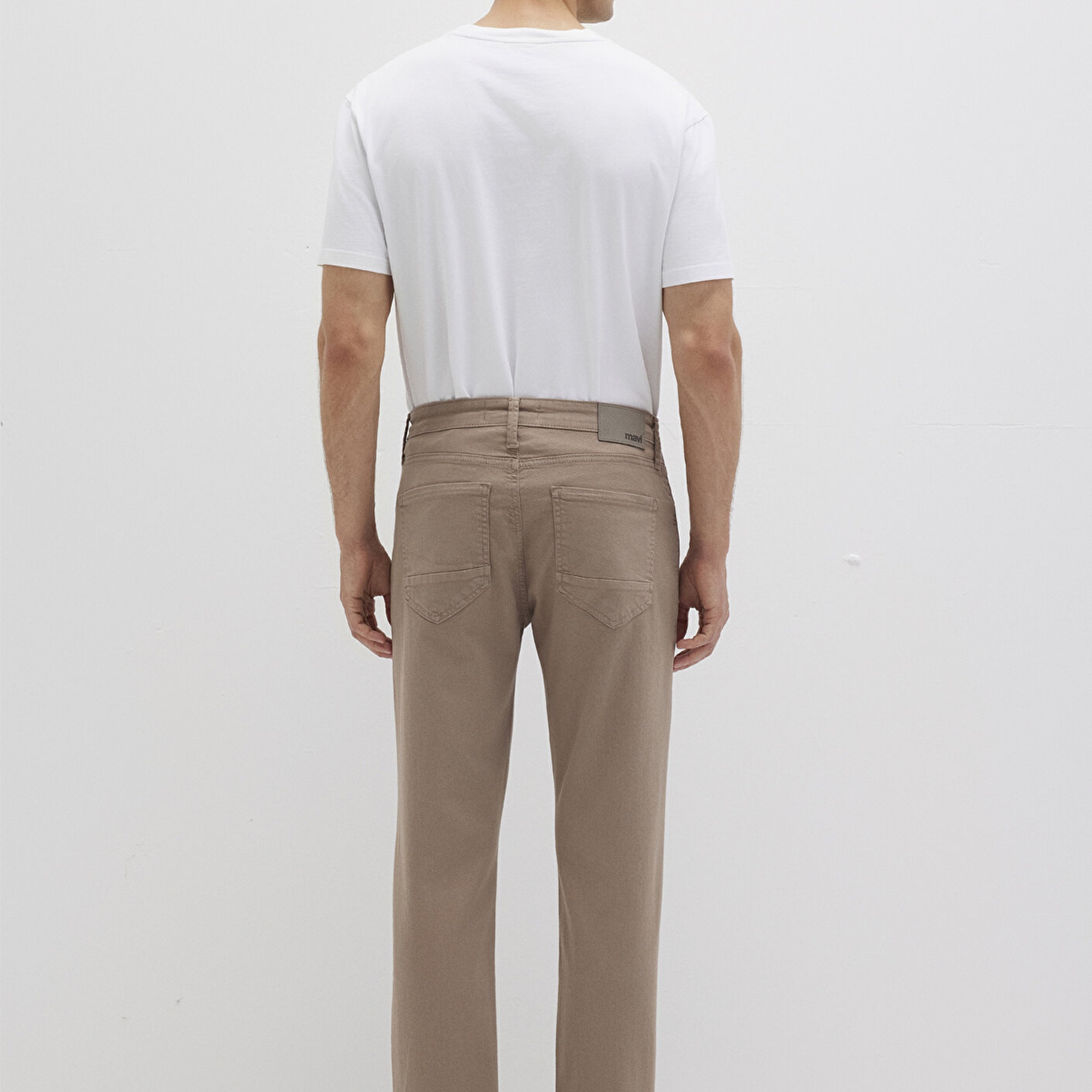 Mavi Lisbon Kahverengi Denim Gabardin Pantolon 0010039-90681