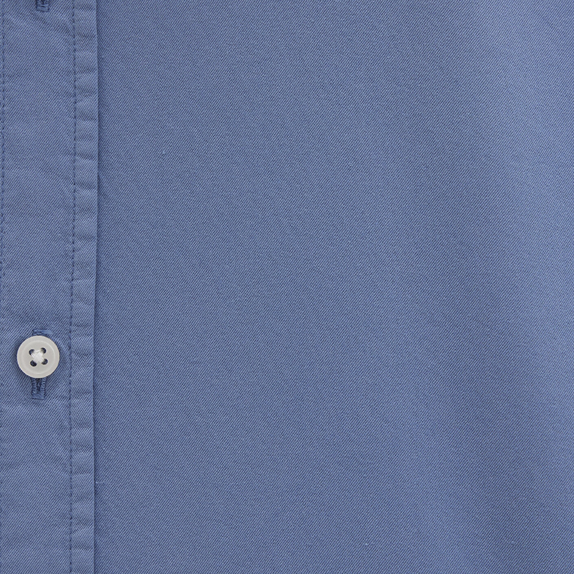 Mavi Tencel TM Liyosel Karışımlı Mavi Gömlek Slim Fit / Dar Kesim 0211805-83767