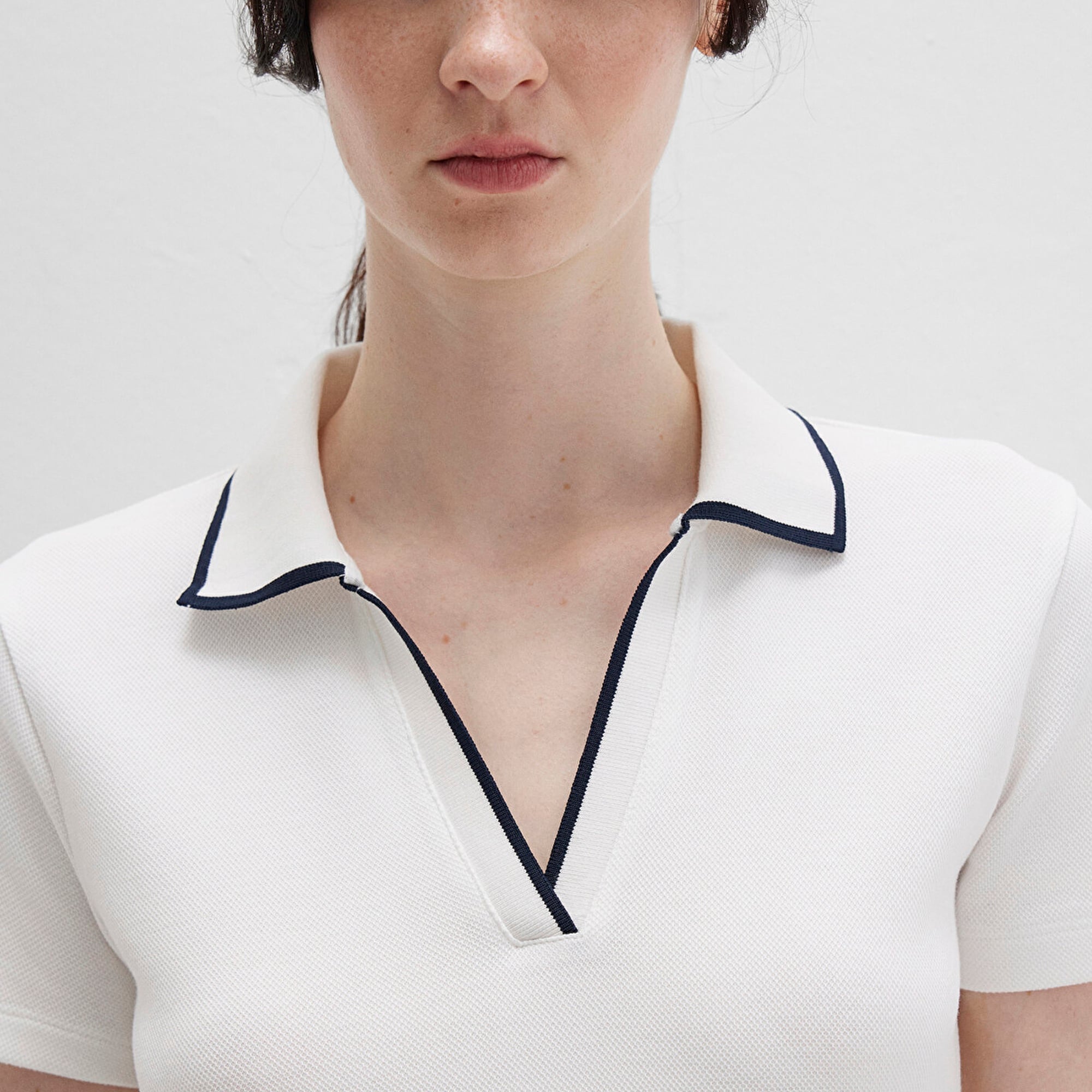 Mavi Beyaz Polo Elbise 1310775-70057