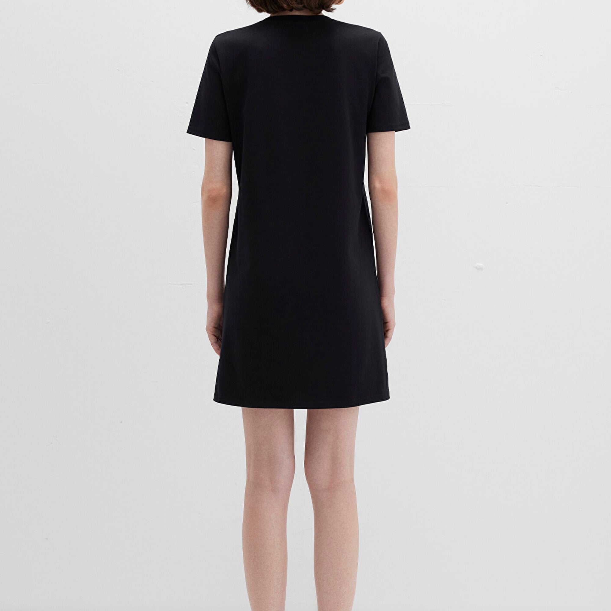 Mavi Siyah Mini Elbise 1310773-900