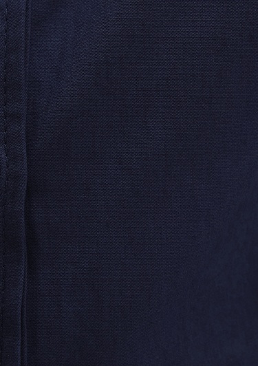  Mavi Lacivert Pileli Mini Elbise 1310762-82318