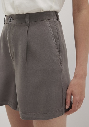  Mavi Tencel TM Liyosel Gri Şort 1410195-70133