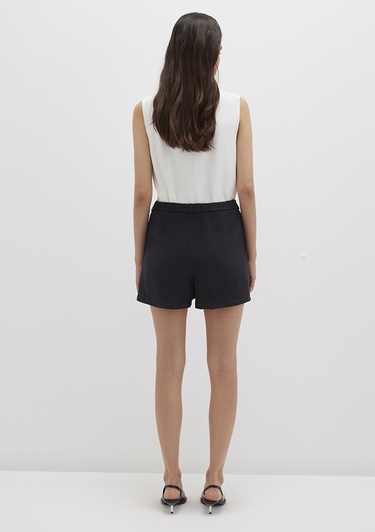  Mavi Tencel TM Liyosel Siyah Şort 1410195-900