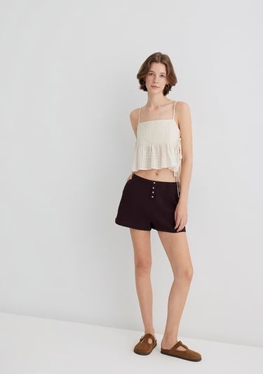  Mavi Ekru Bluz 1211306-80194