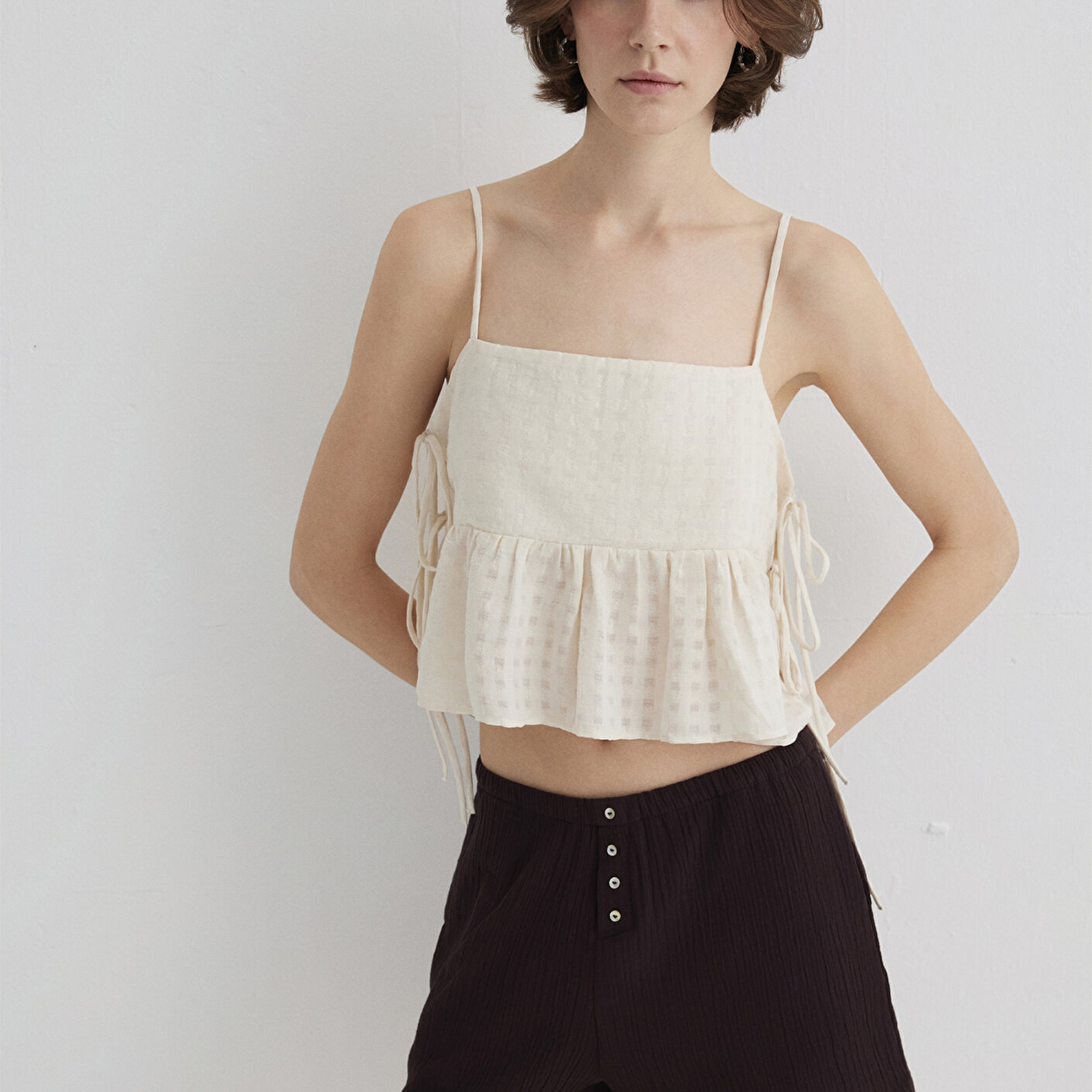 Mavi Ekru Bluz 1211306-80194