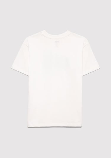  Mavi Mavi Jeans Baskılı Beyaz Tişört Loose Fit / Bol Rahat Kesim 6610373-70057