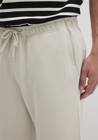  Mavi Bej Örme Pantolon 0010521-70144