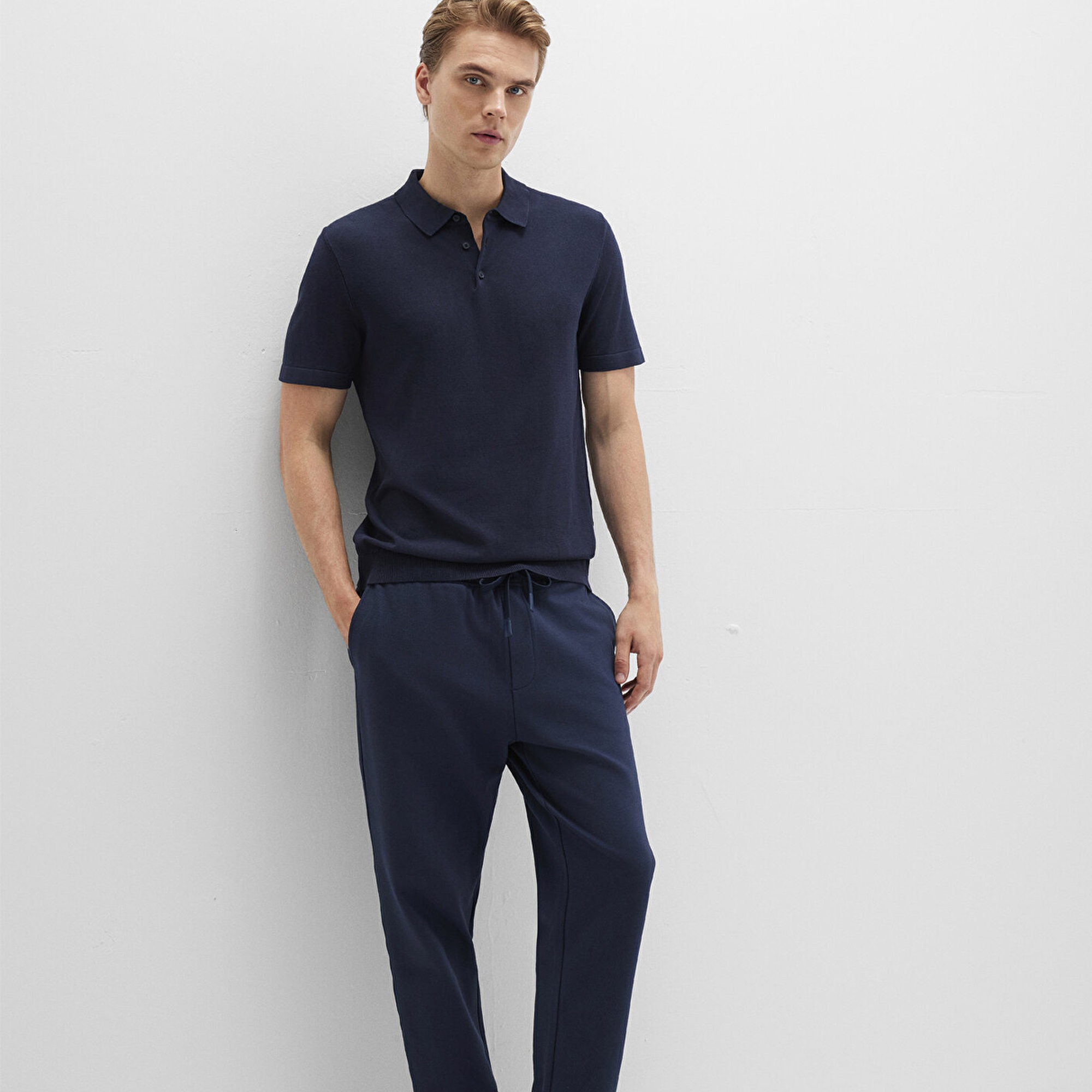 Mavi Lacivert Örme Pantolon 0010521-70490