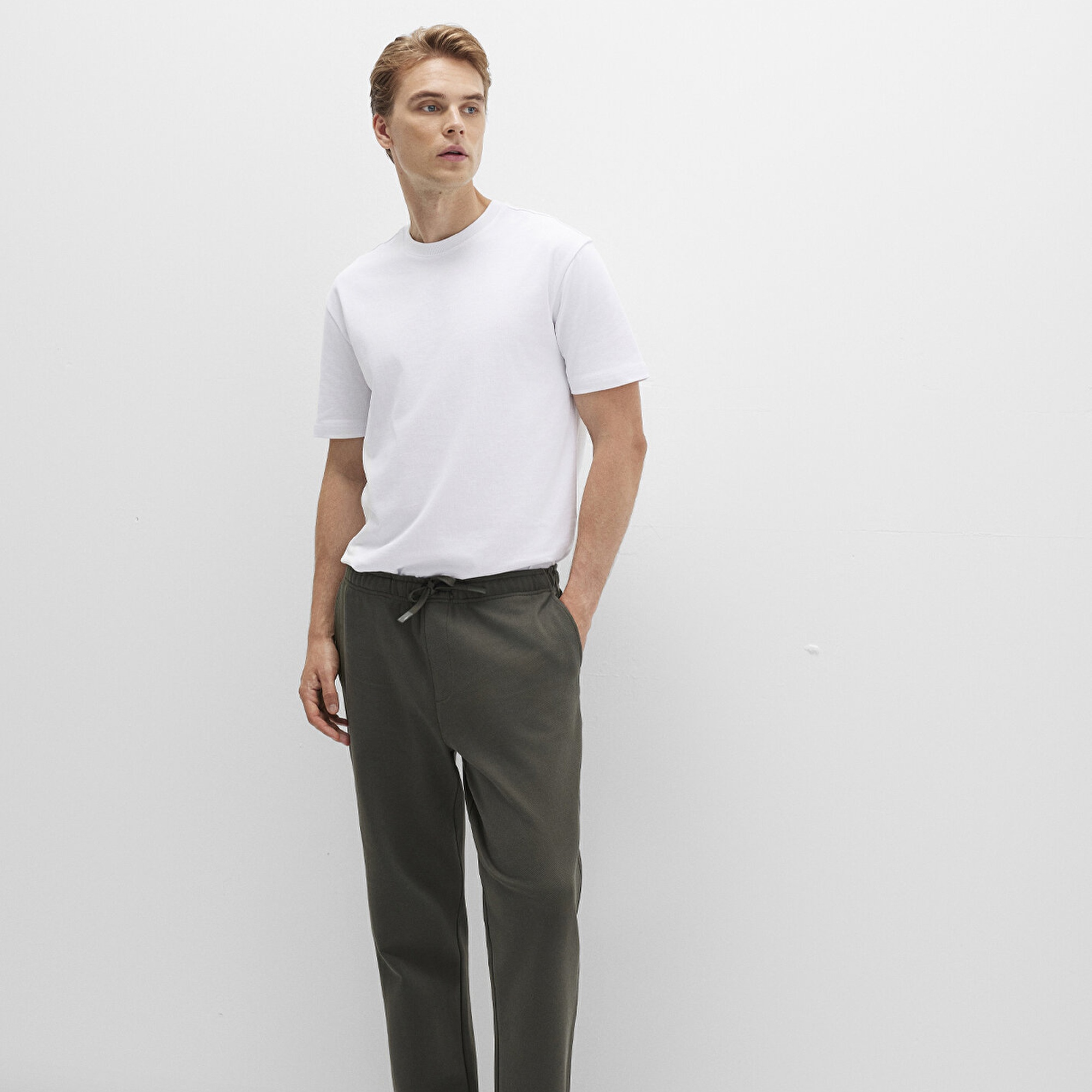 Mavi Haki Örme Pantolon 0010521-71545