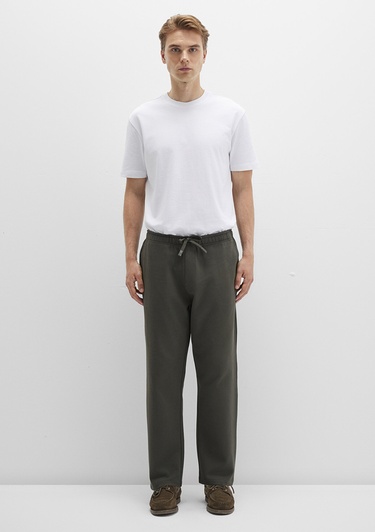  Mavi Haki Örme Pantolon 0010521-71545