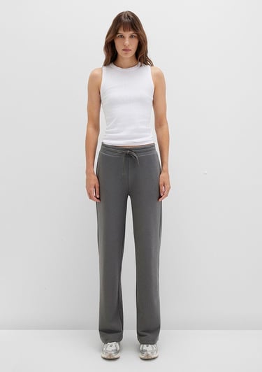  Mavi Gri Basic Eşofman Altı 1011057-70096