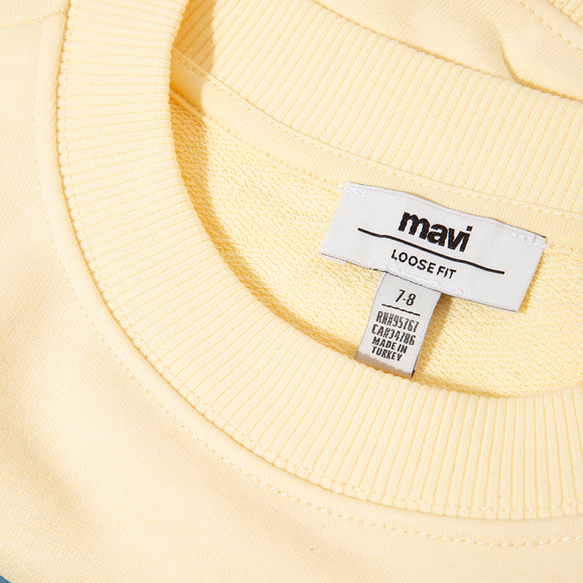 Mavi Mavi Baskılı Sarı Sweatshirt 7S10127-84571