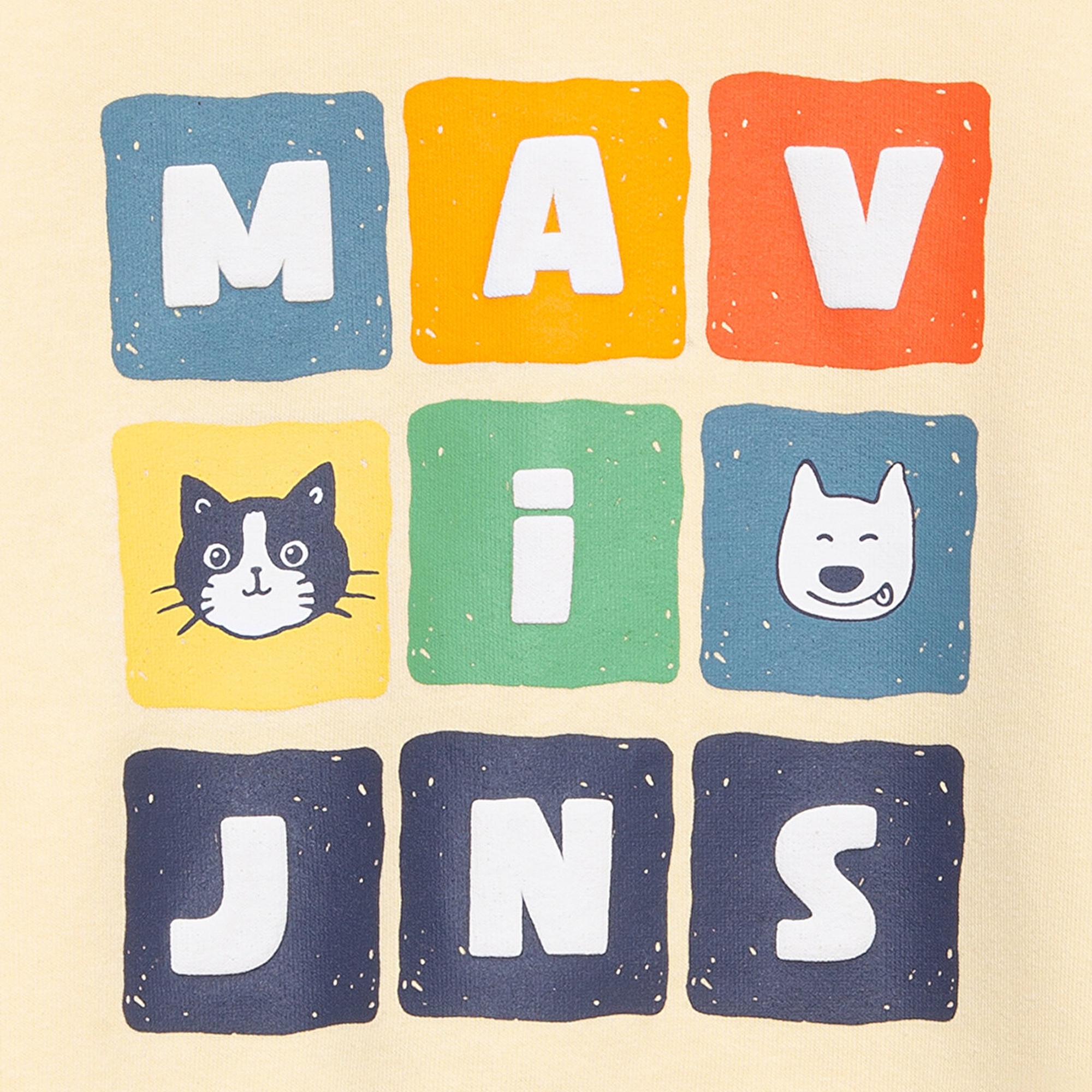 Mavi Mavi Baskılı Sarı Sweatshirt 7S10127-84571