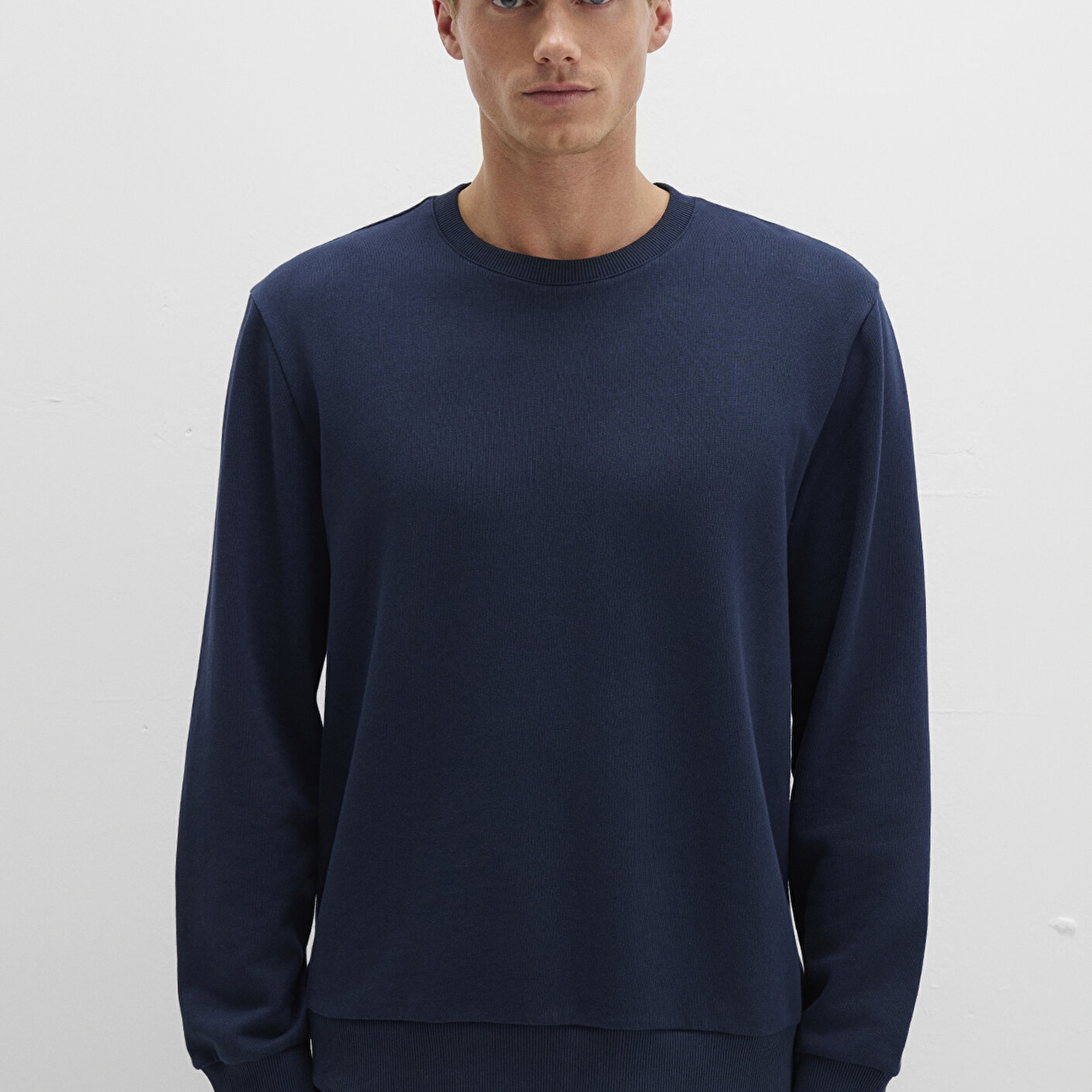 Mavi Bisiklet Yaka Lacivert Sweatshirt 0S10421-70490