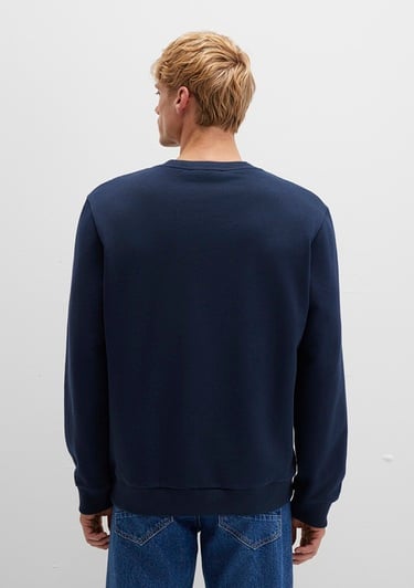  Mavi Bisiklet Yaka Lacivert Sweatshirt 0S10421-70490