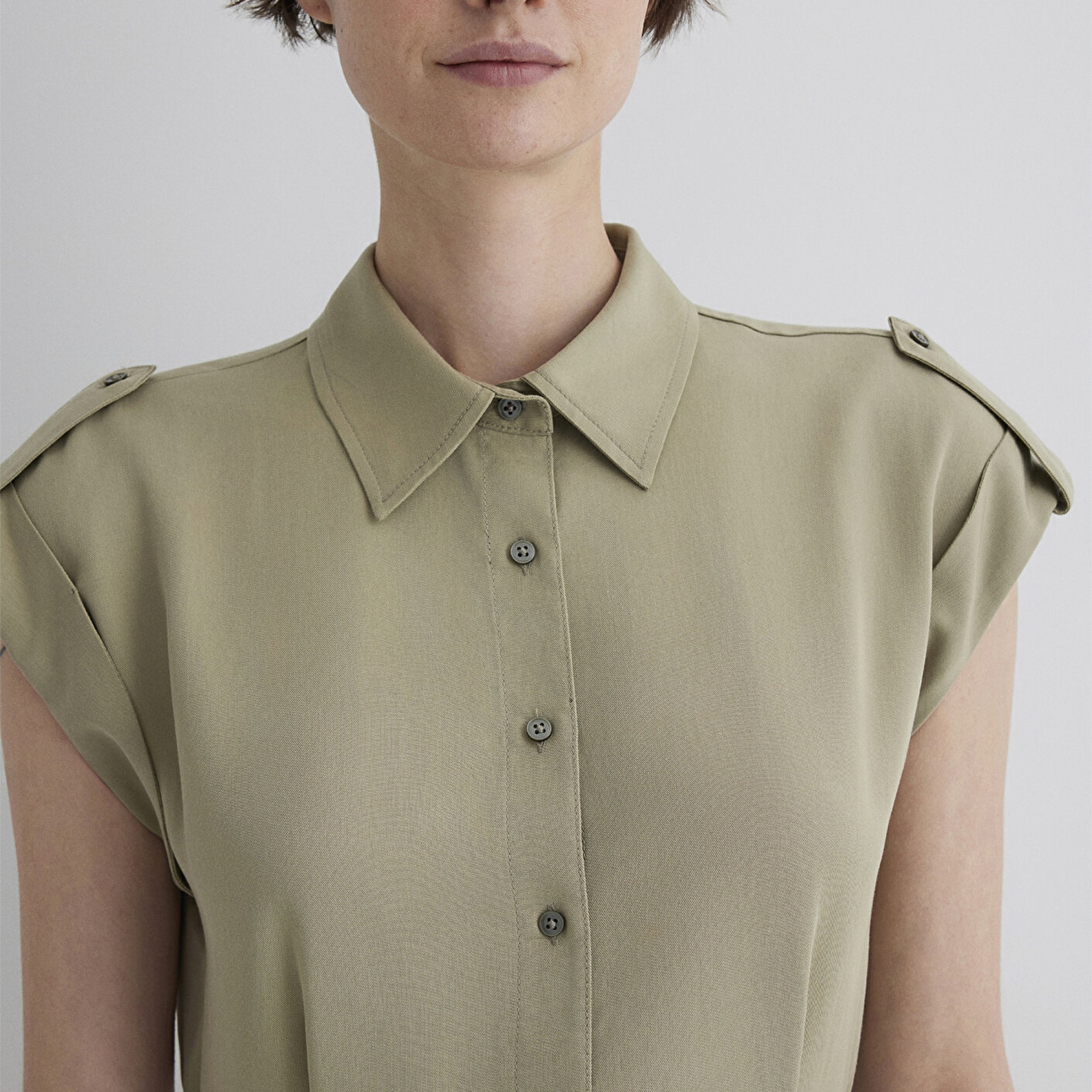 Mavi Yeşil Elbise 1310758-86749