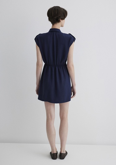  Mavi Lacivert Elbise 1310758-70492