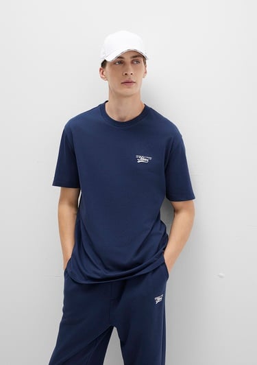  Mavi Mavi Baskılı Lacivert Tişört Loose Fit / Bol Rahat Kesim 0612840-70497