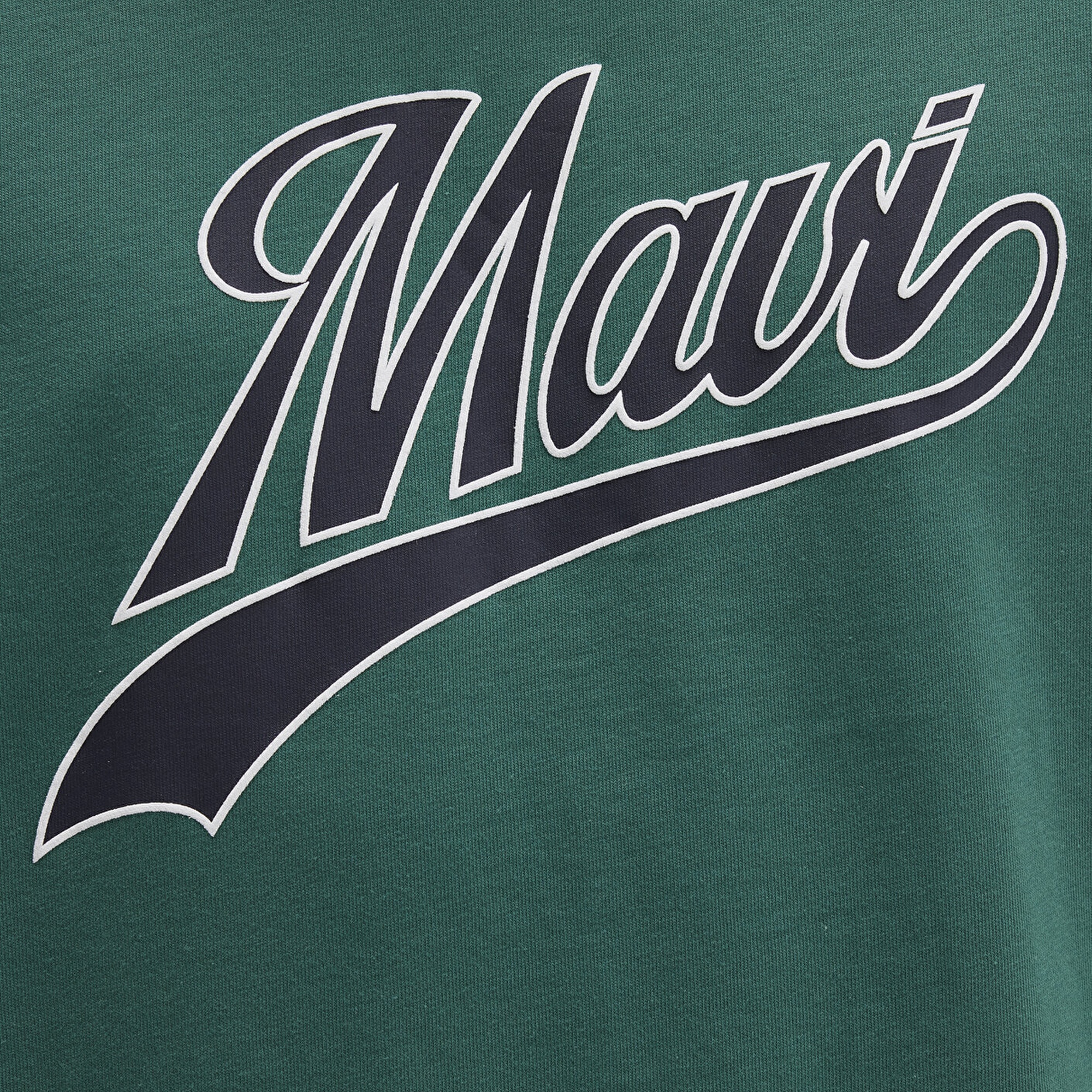 Mavi Mavi Logo Baskılı Yeşil Tişört Loose Fit / Bol Rahat Kesim 0613023-71874