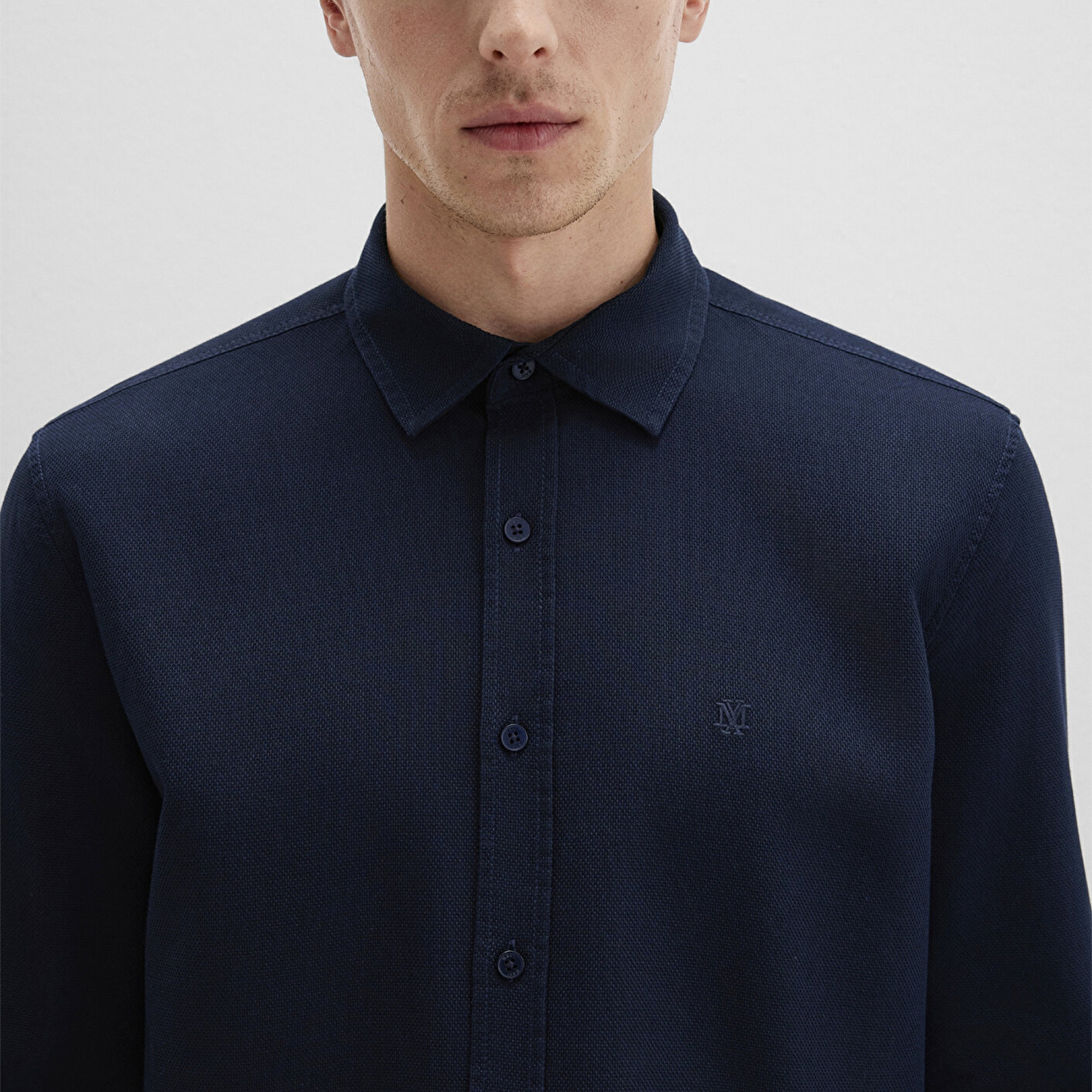 Mavi Lacivert Gömlek Slim Fit / Dar Kesim 0211656-80872