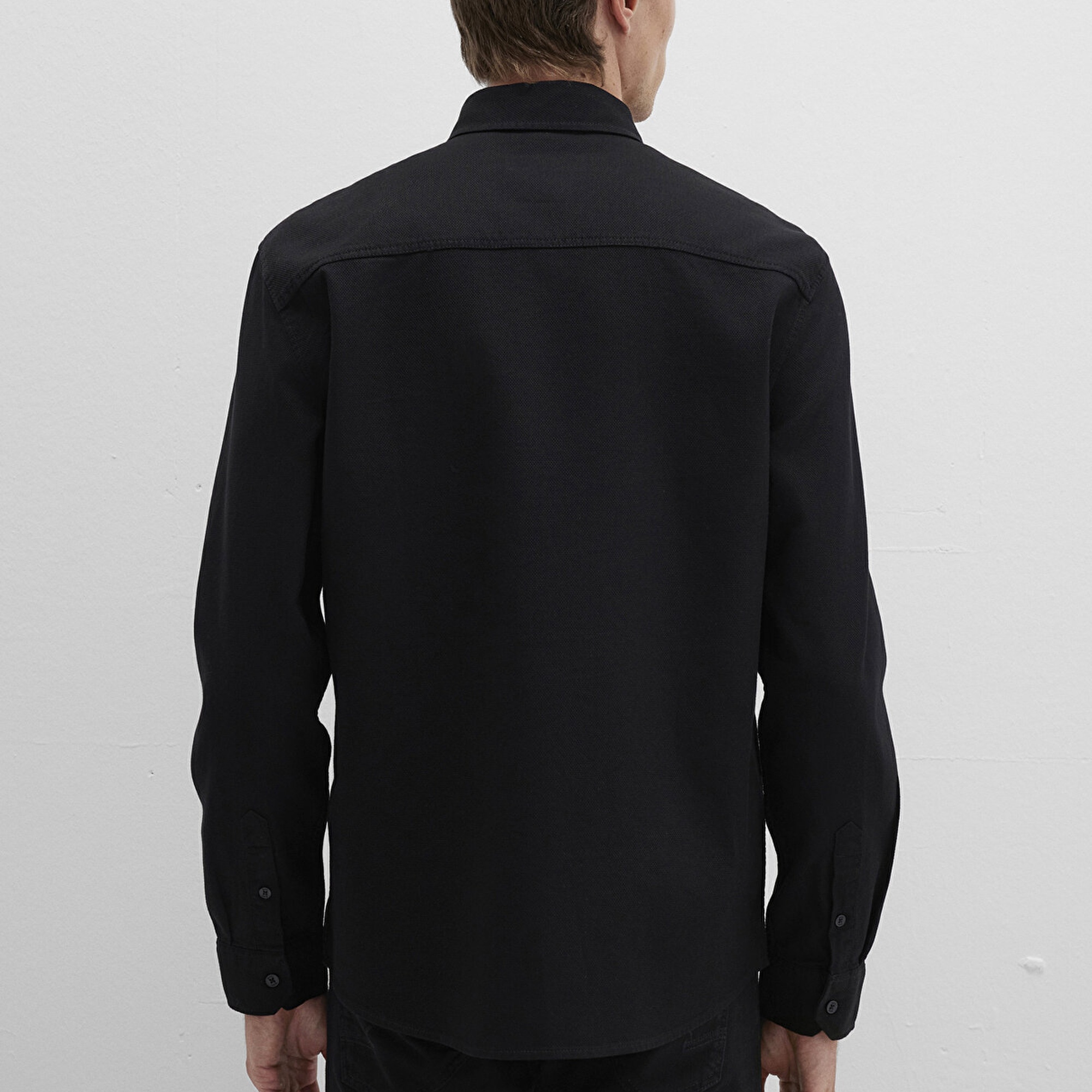 Mavi Siyah Gömlek Slim Fit / Dar Kesim 0211656-900