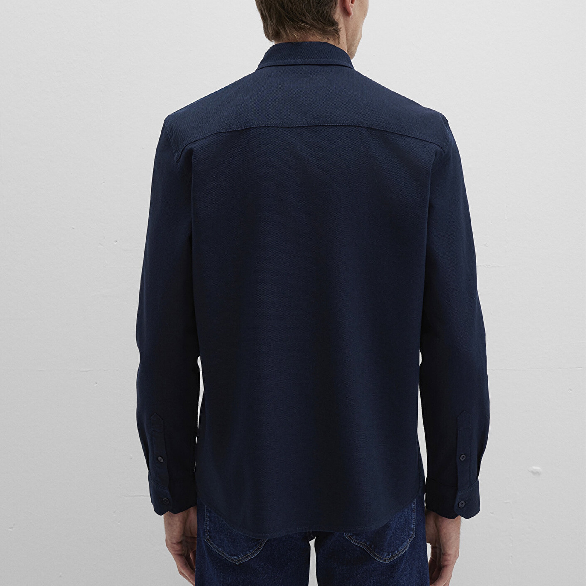 Mavi Lacivert Gömlek Slim Fit / Dar Kesim 0211656-80872