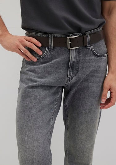  Mavi Kahverengi Deri Kemer 0910644-33382