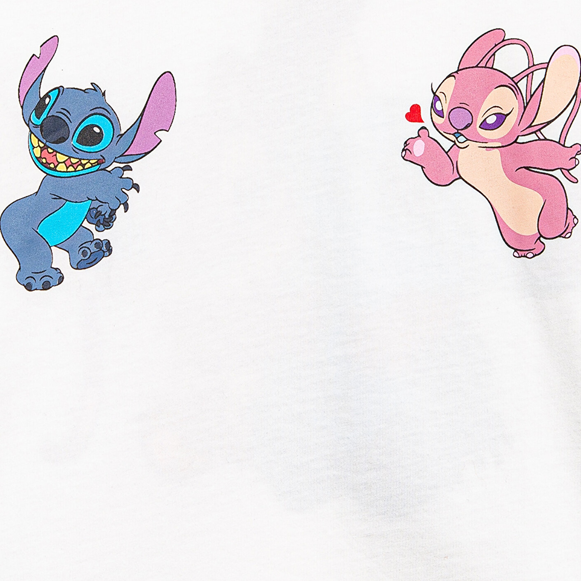 Mavi Stitch Baskılı Beyaz Tişört Loose Fit / Bol Rahat Kesim 7610292-70057