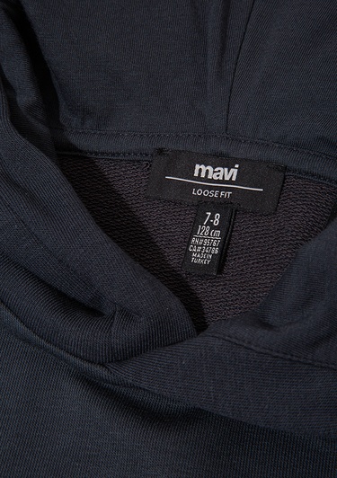  Mavi Jurassic Park Baskılı Antrasit Sweatshirt 6S10135-70087