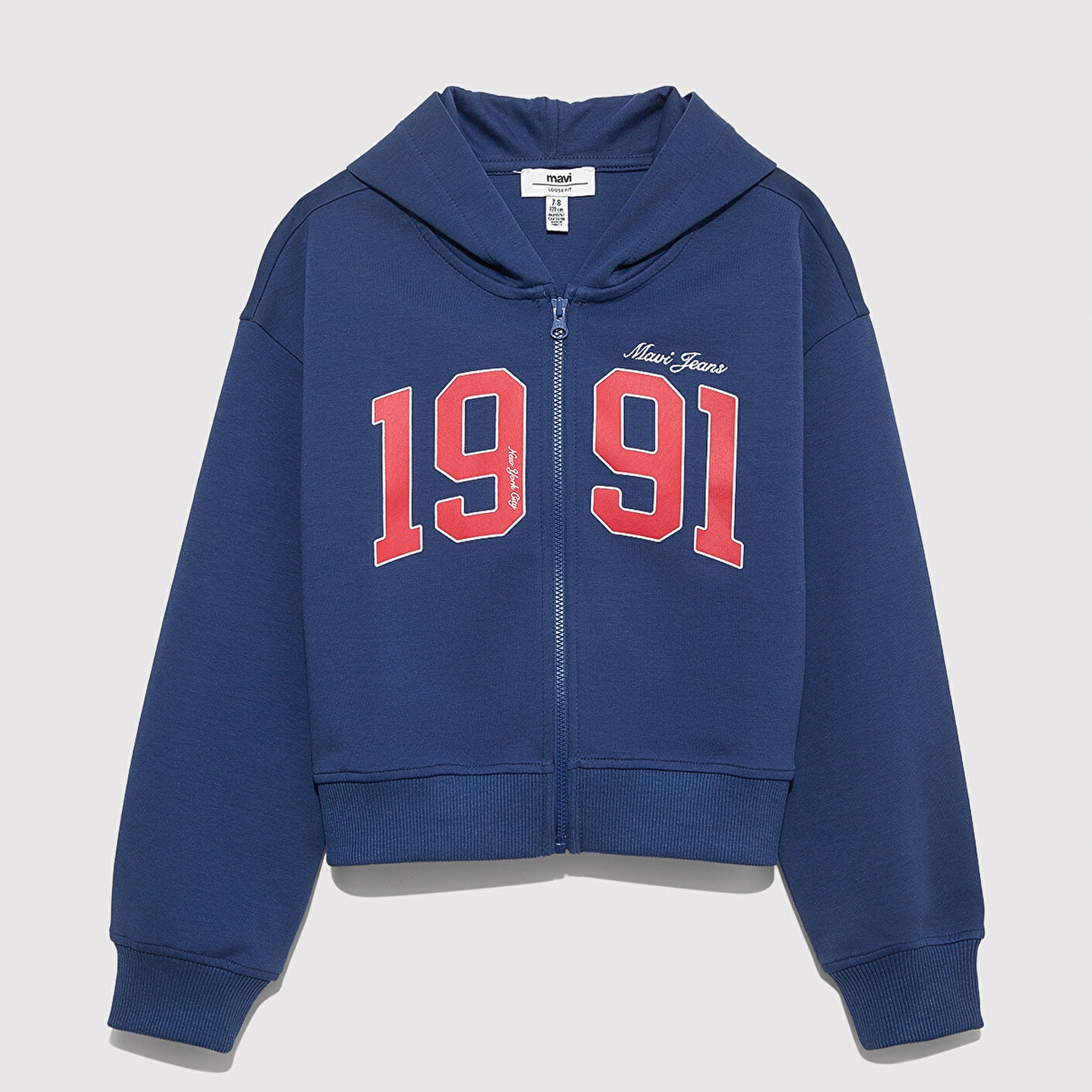 Mavi 1991 Baskılı Fermualrı Sweatshirt 7S10119-70721