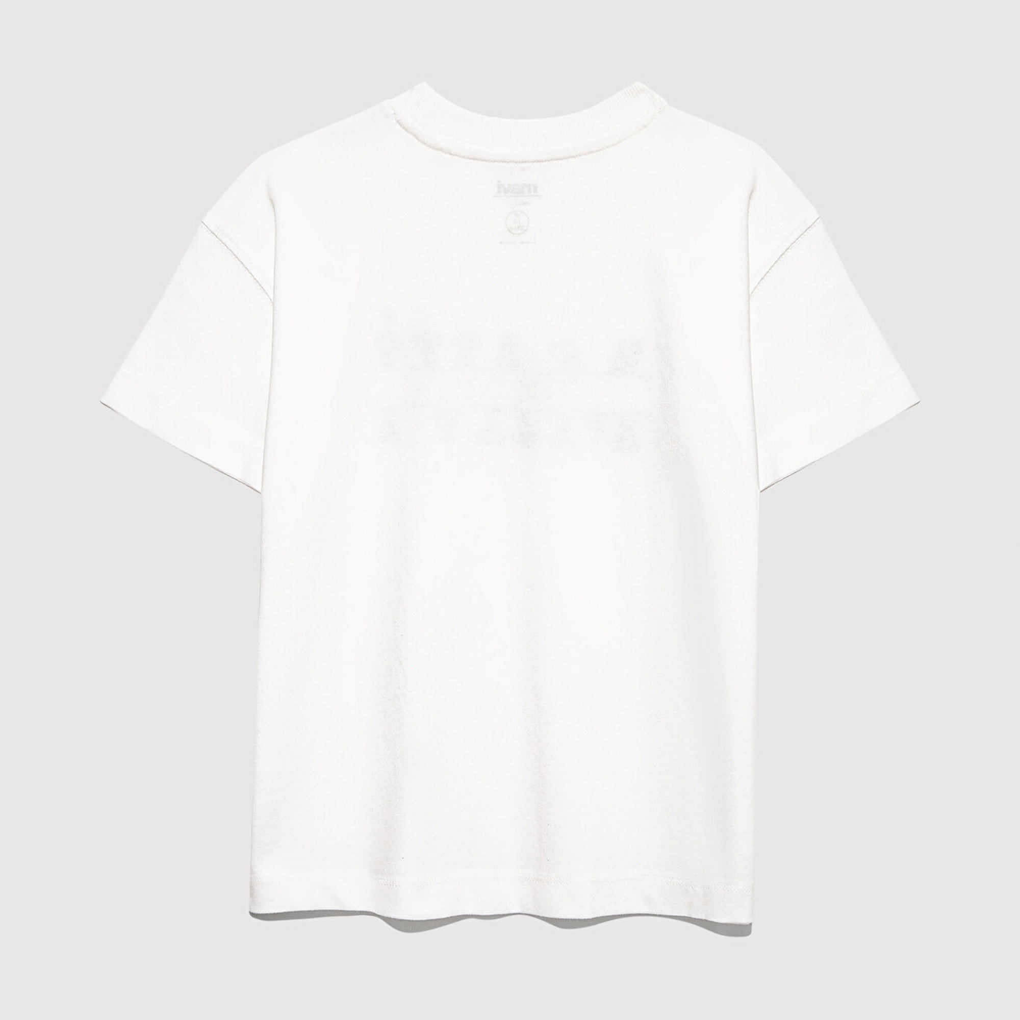 Mavi Mavi Logo Baskılı Beyaz Tişört Loose Fit / Bol Rahat Kesim 6610397-70057