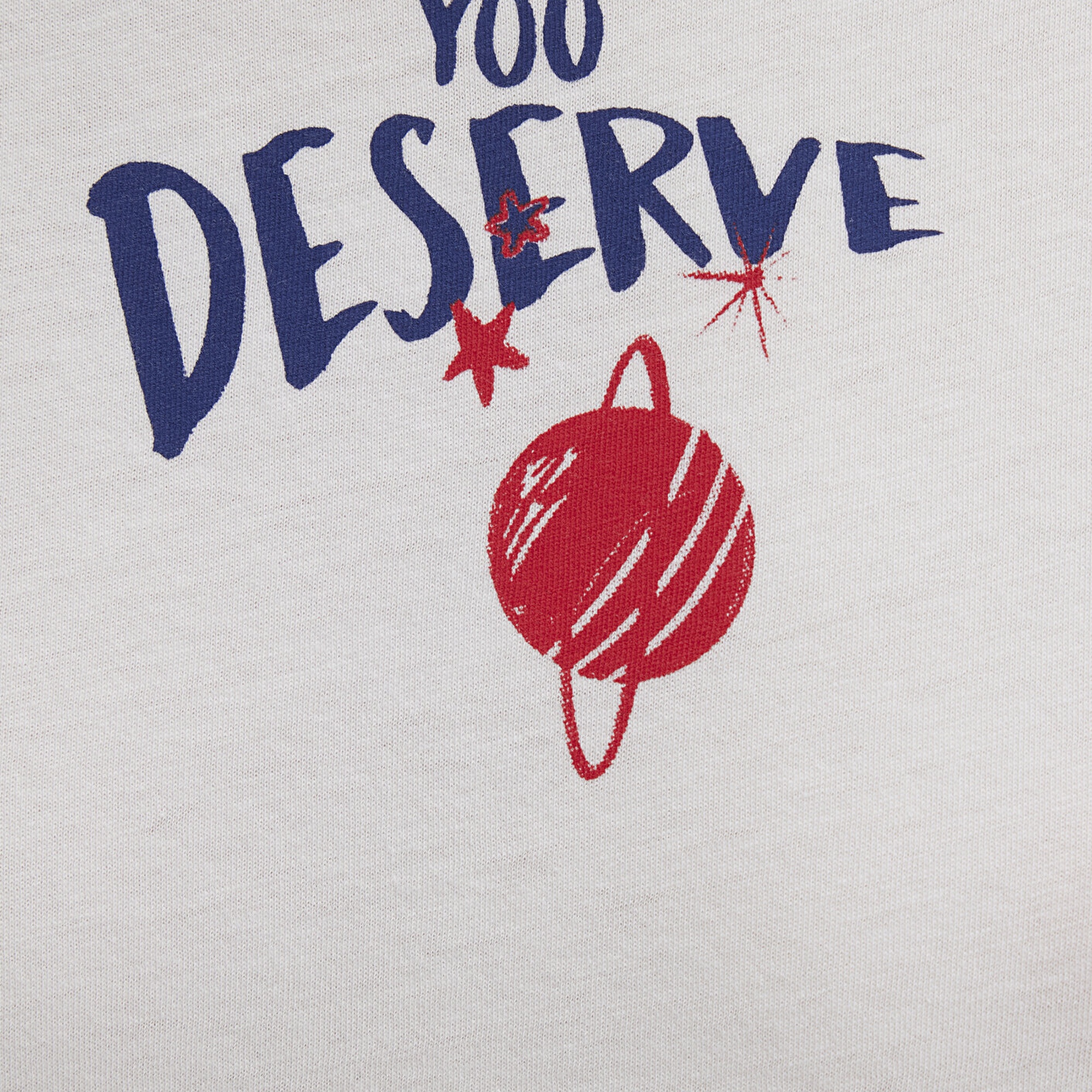 Mavi Gezegen Baksılı Beyaz Tişört Regular Fit / Normal Kesim 1613522-70057