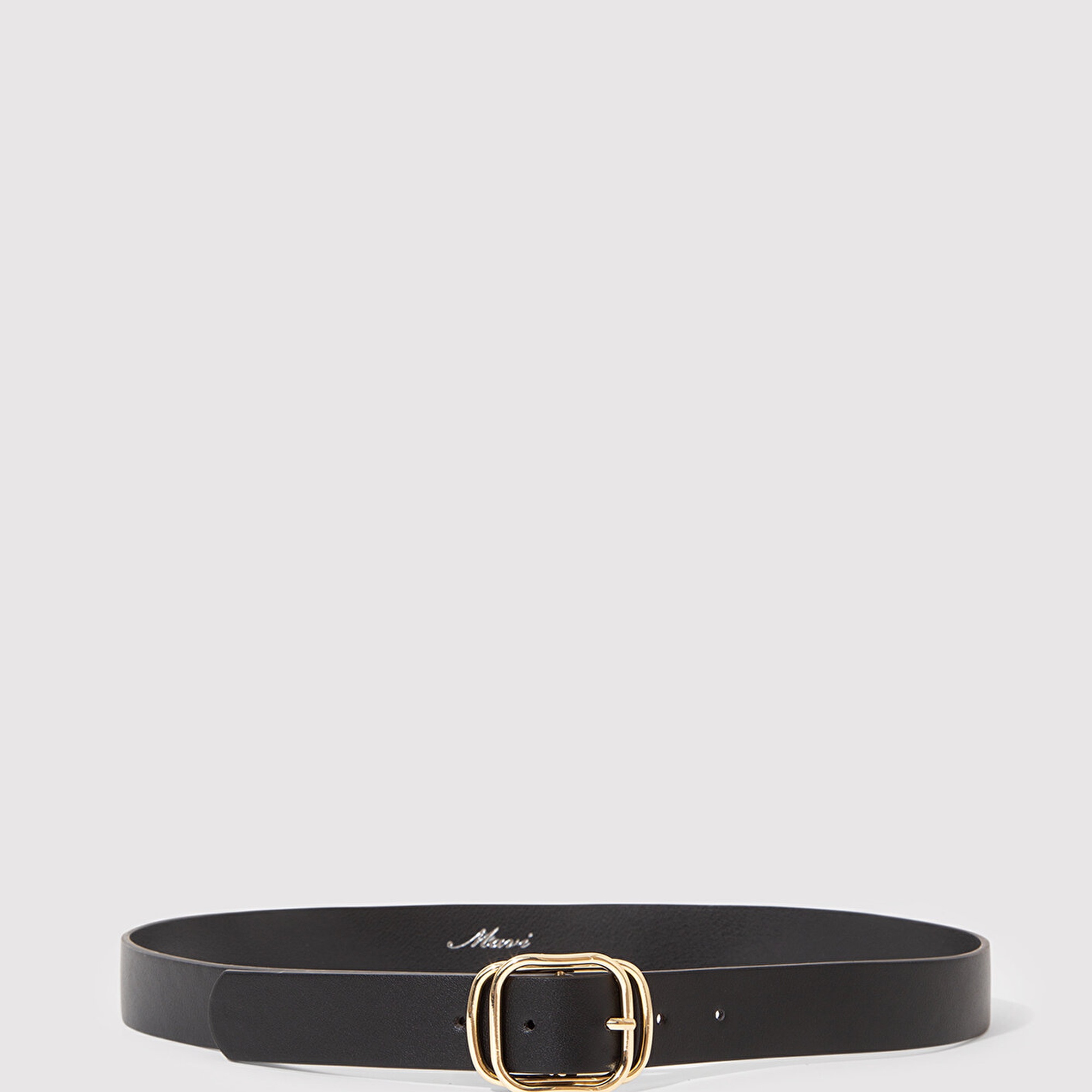 Mavi Siyah Suni Deri Kemer 1913583-900