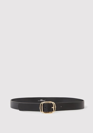  Mavi Siyah Suni Deri Kemer 1913583-900