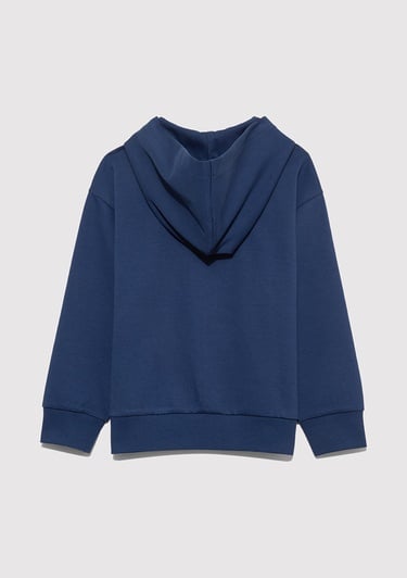  Mavi Fermuarlı Lacivert Sweatshirt 6S10119-70721