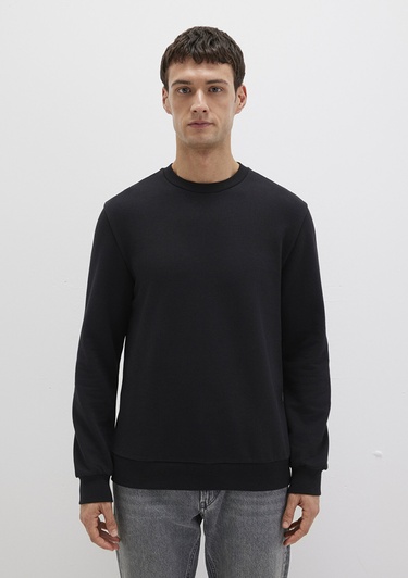  Mavi Bisiklet Yaka siyah Sweatshirt 0S10457-900